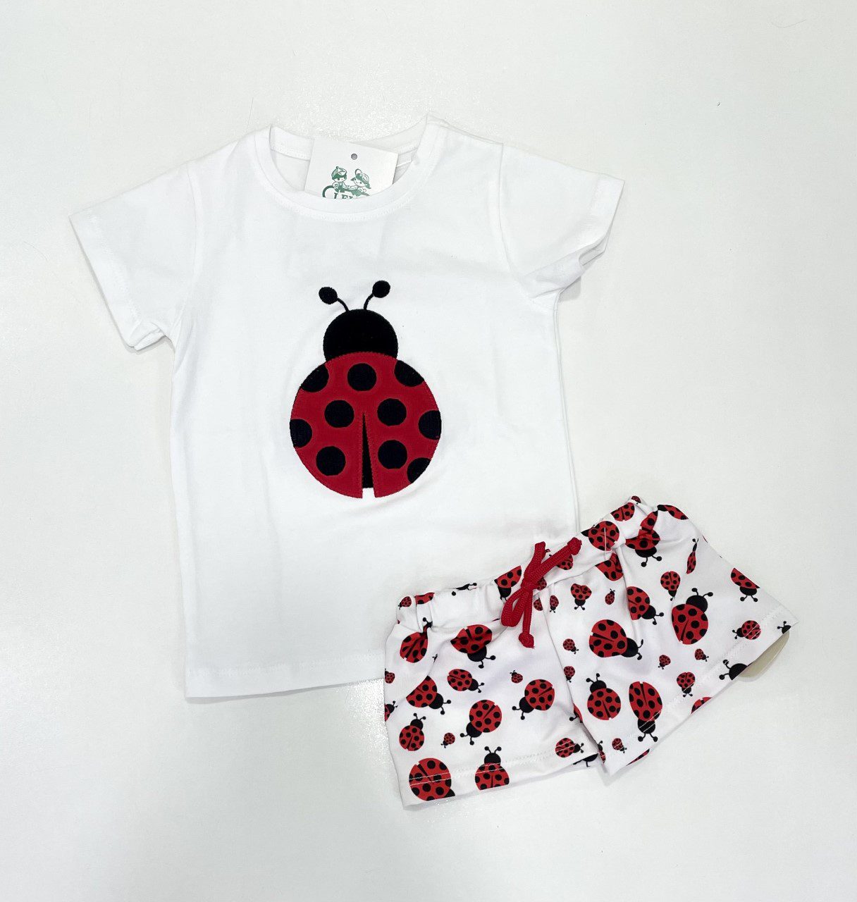 Conjunto mariquita niño baño