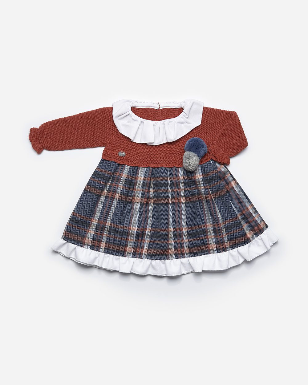 Vestido cuadros Art. j4132