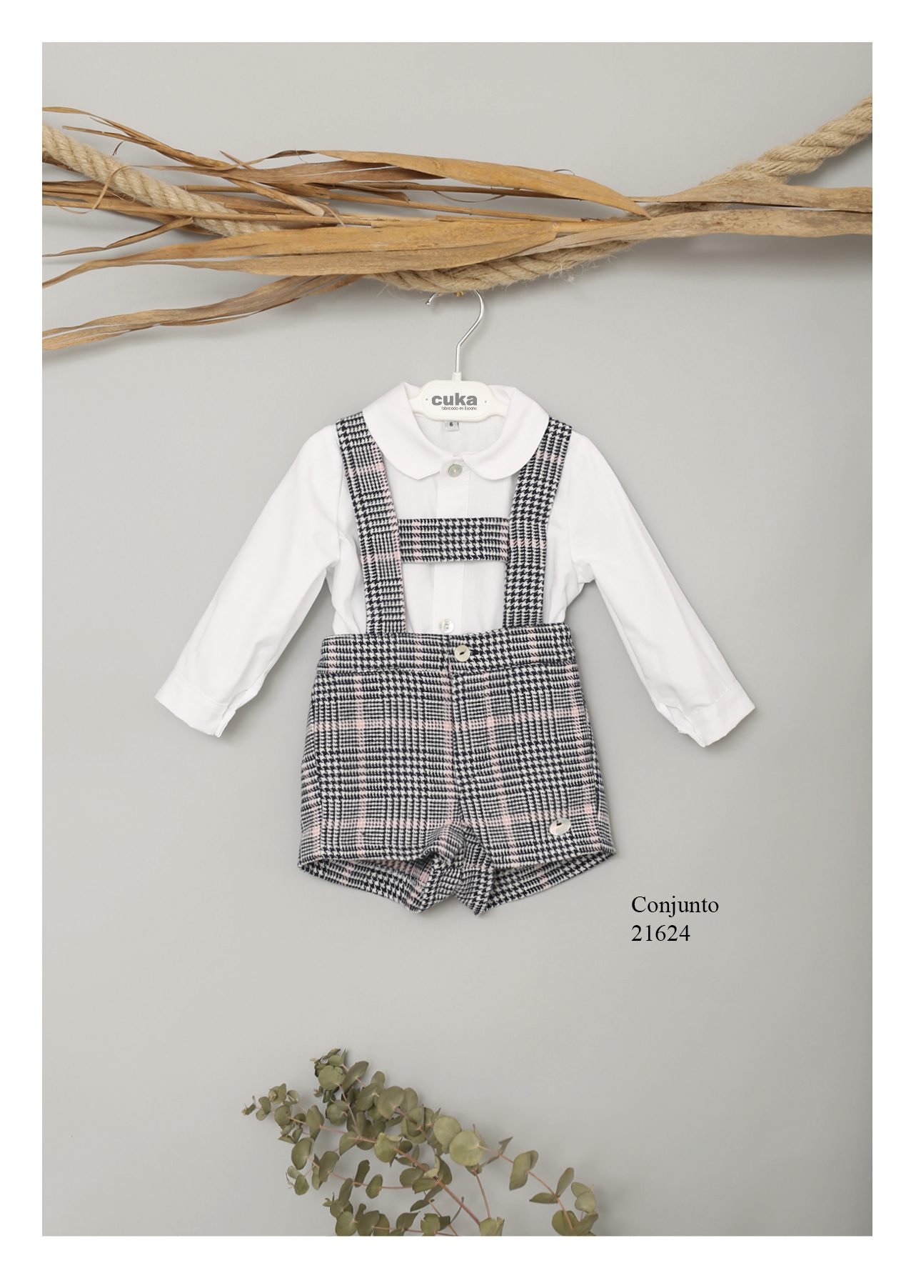 Conjunto peto con camisa Art. 21624