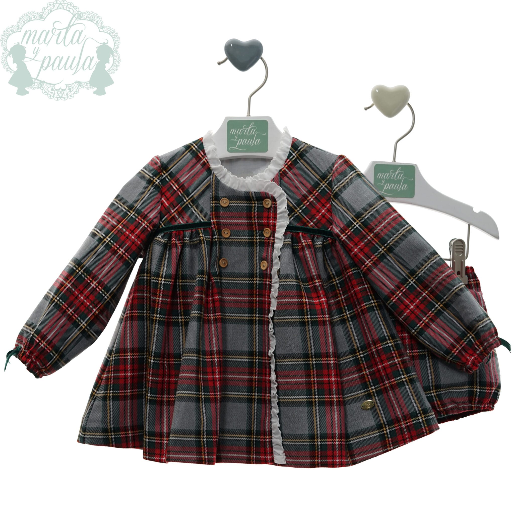 Vestido Bebé con pololo Art. 5100 Familia Ilusión
