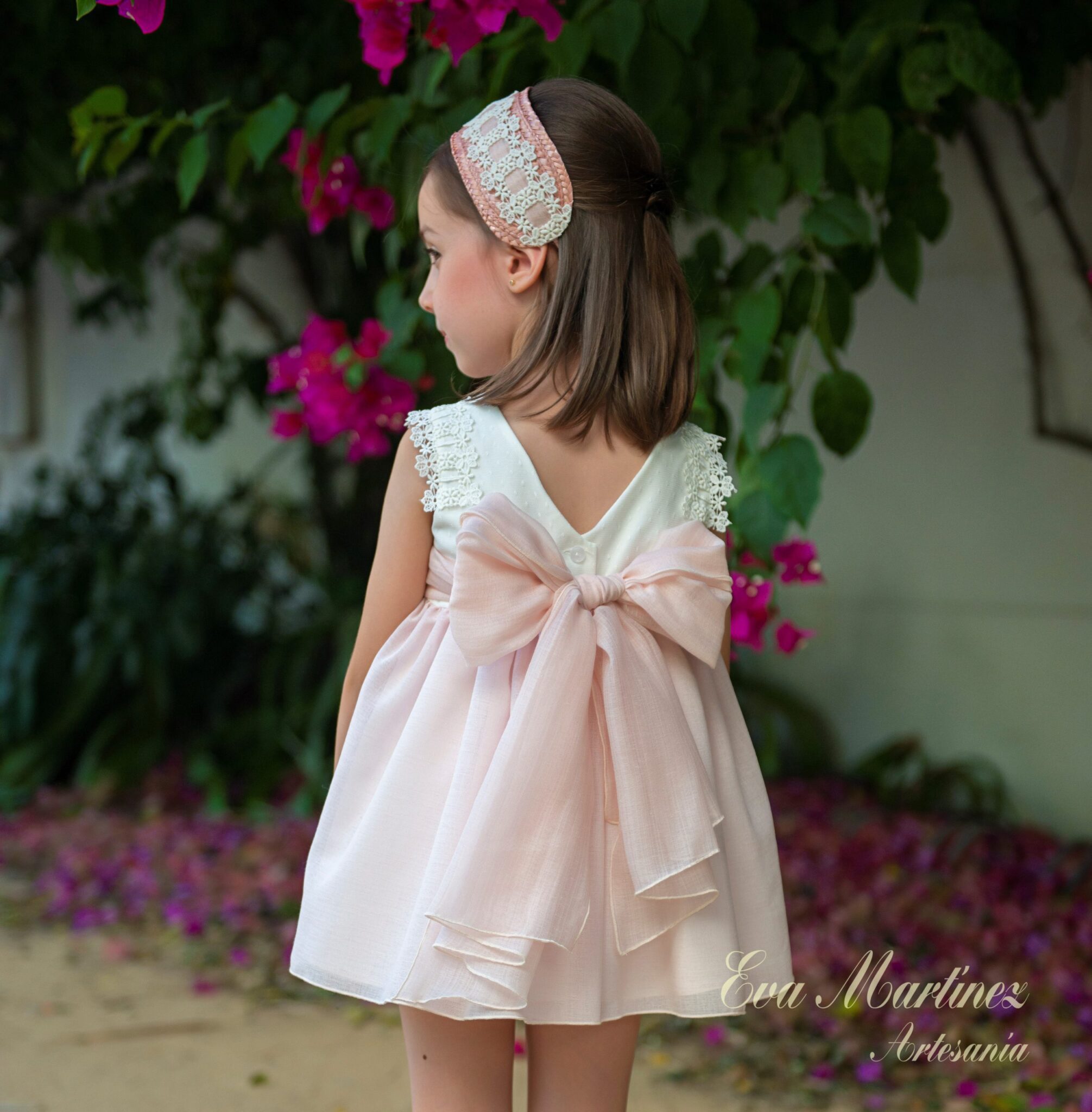Vestido ceremonia Art. 34311 (media manga)