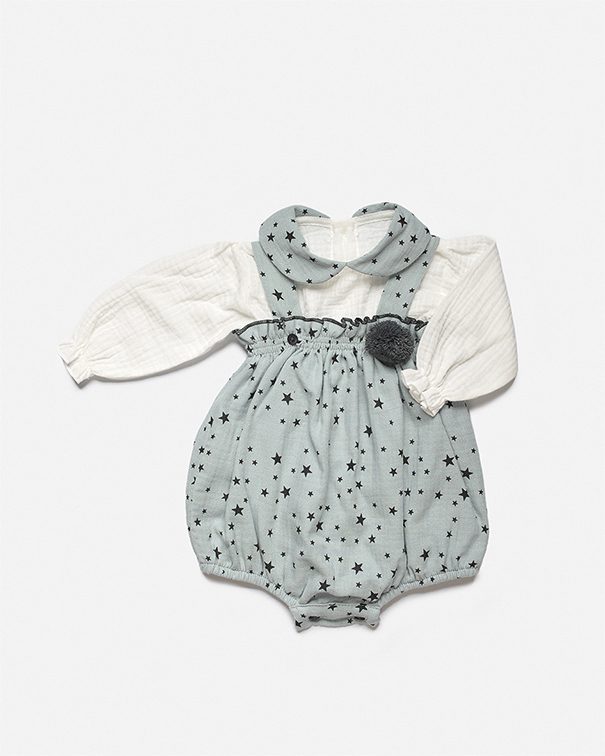 Pelele tirantes estrellas Art. J8145