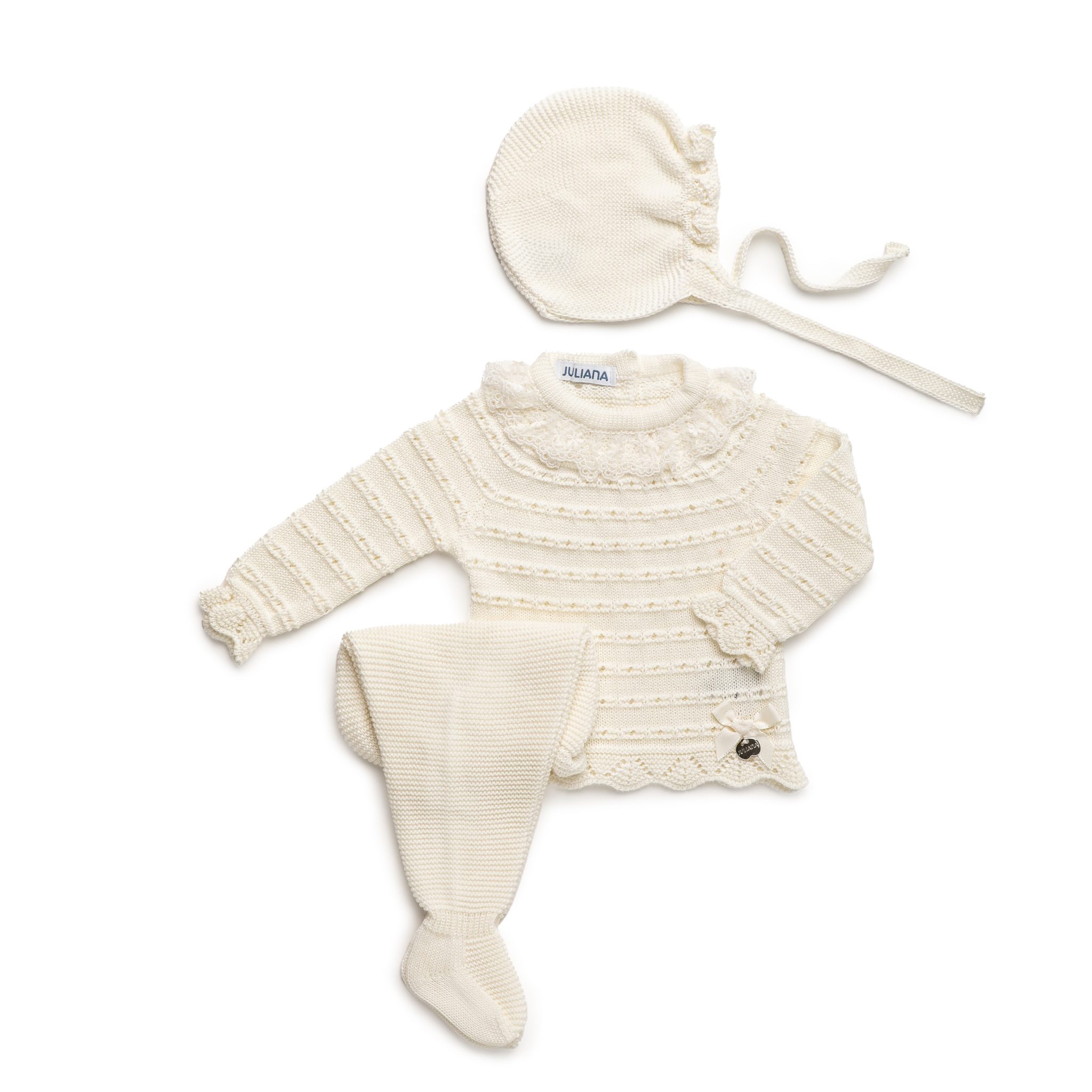 Conjunto polaina con capota hilo Art. 25037