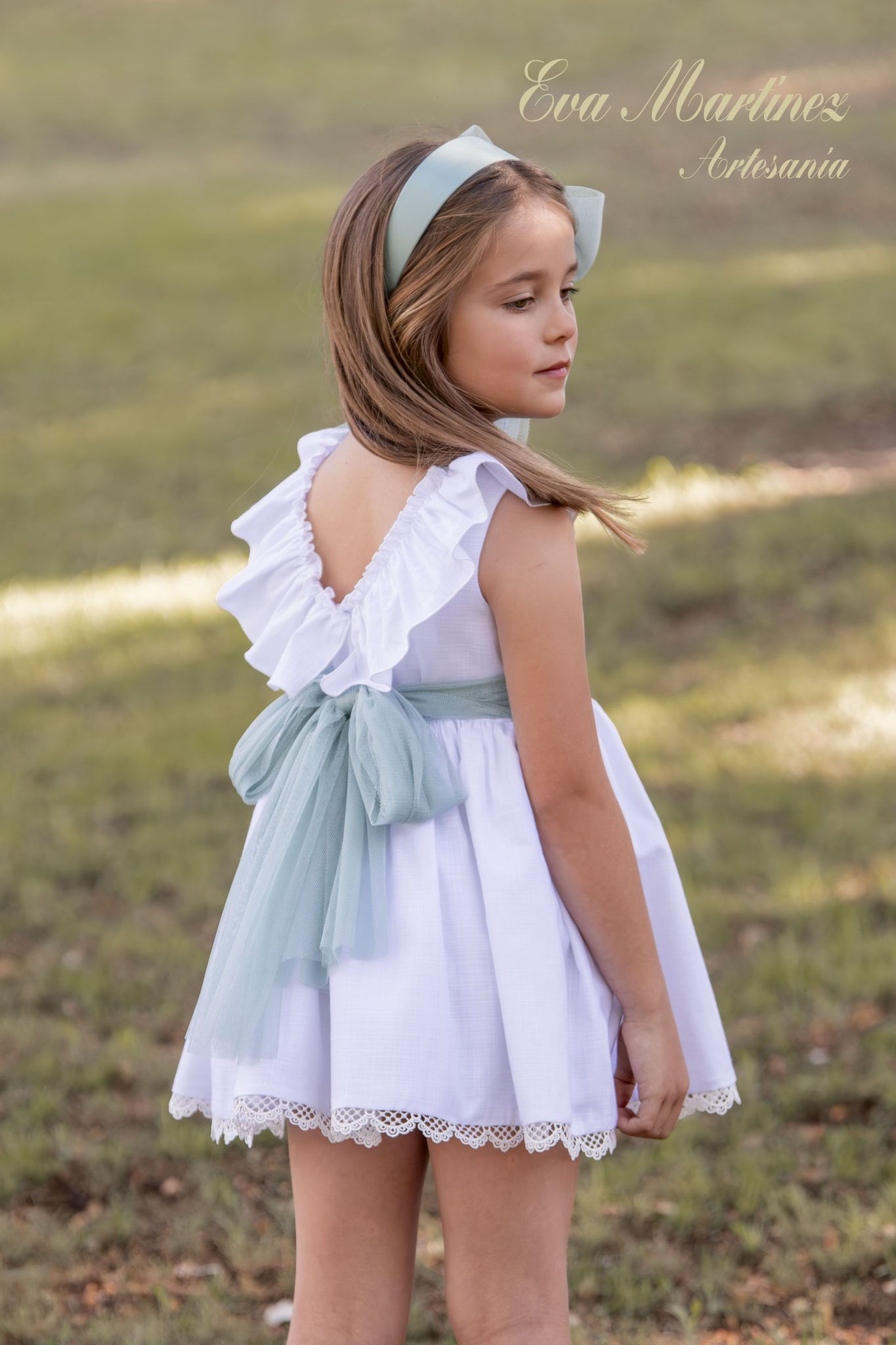 Vestido Art. 38312 CBG 31 Familia Jimena (manga al codo) - Imagen 2