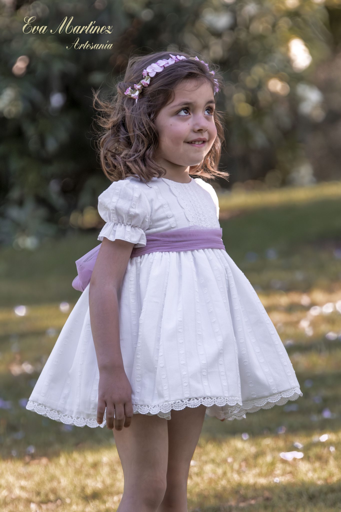 Vestido Art. 381011 CBG 101 Familia Iman (manga al codo)