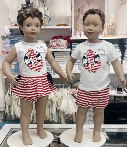 Conjunto niño algodón Ancla