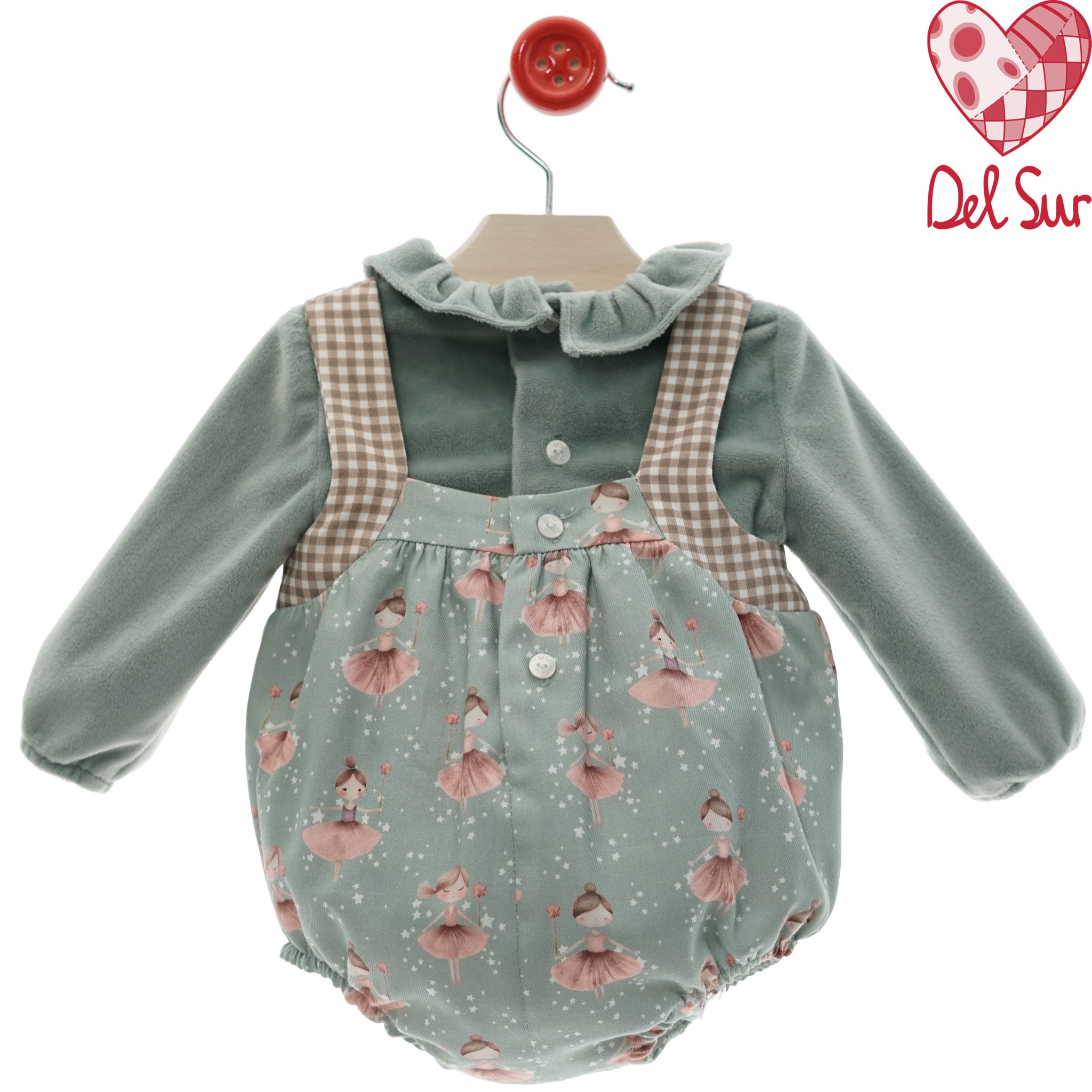 Conjunto baby Art. 1836 Familia Purpurina - Imagen 2