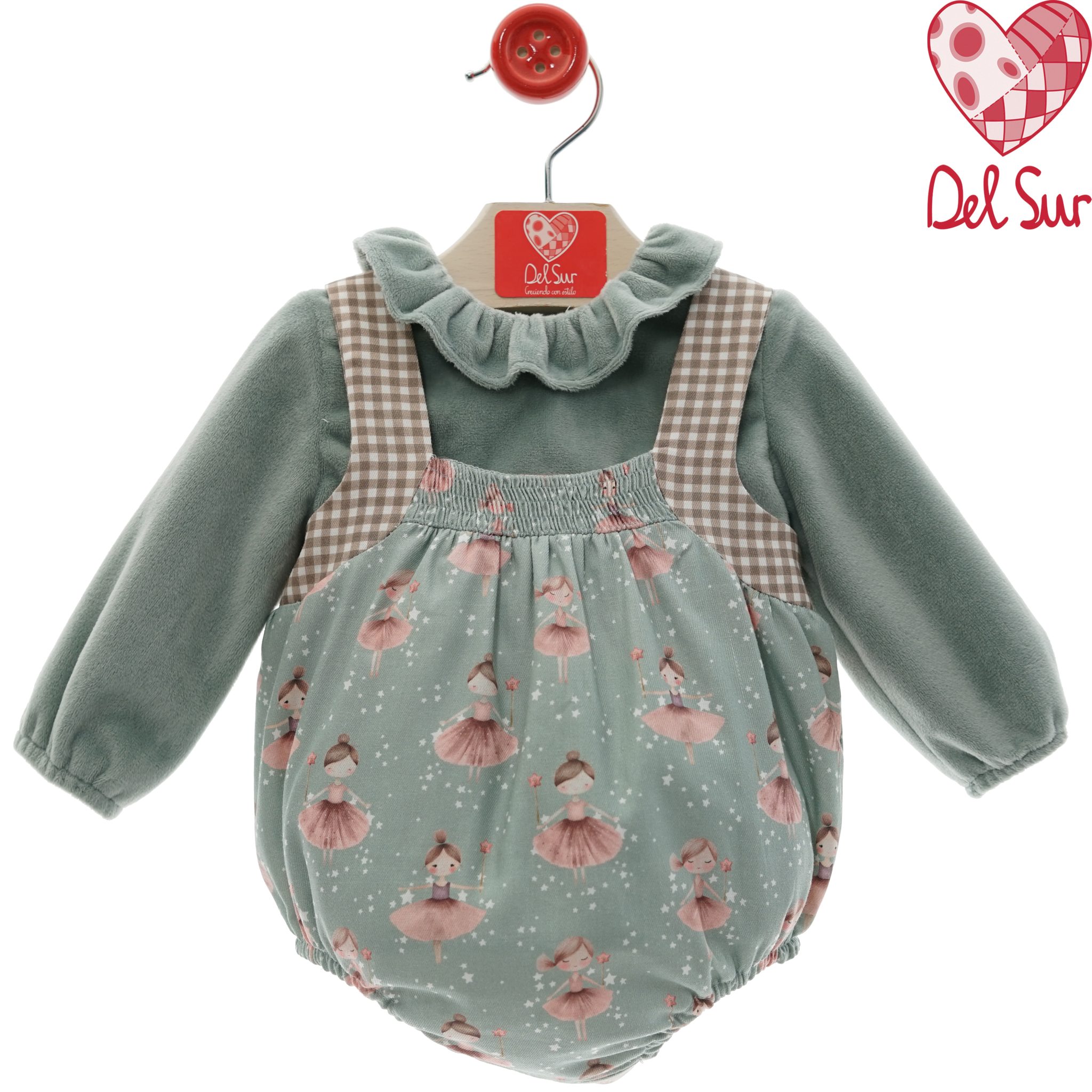 Conjunto baby Art. 1836 Familia Purpurina