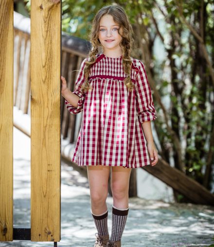 Vestido Art. 5154 Familia Guinda