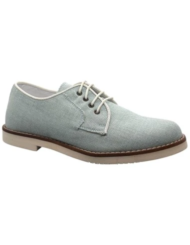 Zapato lino Art. 650-315-1567 verde aguamarina